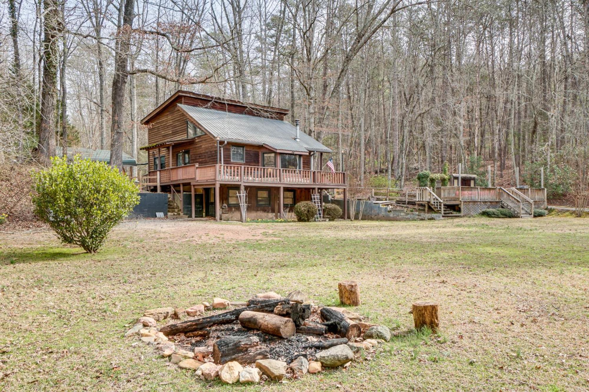 Sautee Nacoochee Charming Cabin With Fire Pit And Decks About 7 Mi To Helen מראה חיצוני תמונה